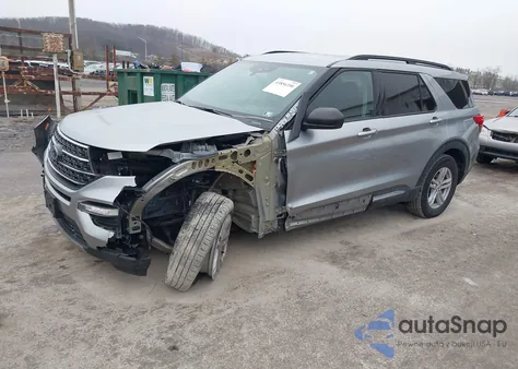 2024 Ford Explorer Xlt z USA, uszkodzony, nr VIN 1FMSK8DH3RGA13066